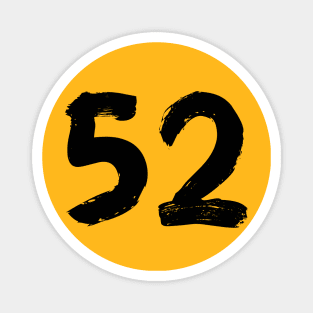 Number 52 Magnet